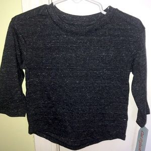 #NWT Cat & Jack Charcoal Grey Long Sleeve